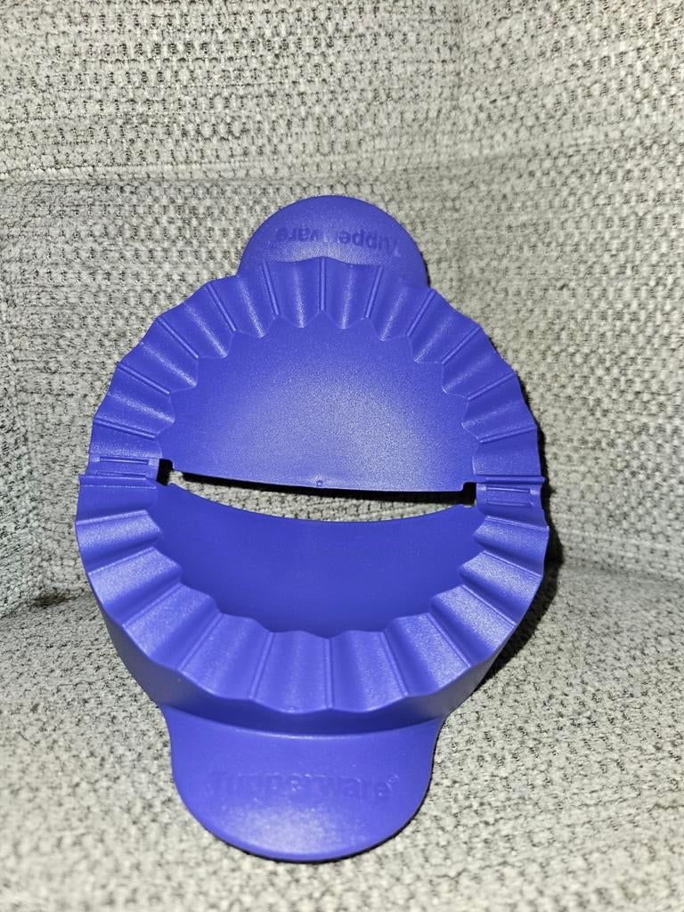 Tupperware quick bite, snack-n-bite appelflap/Ravioli maker, Ophalen of Verzenden, Zo goed als nieuw, Paars, Overige typen