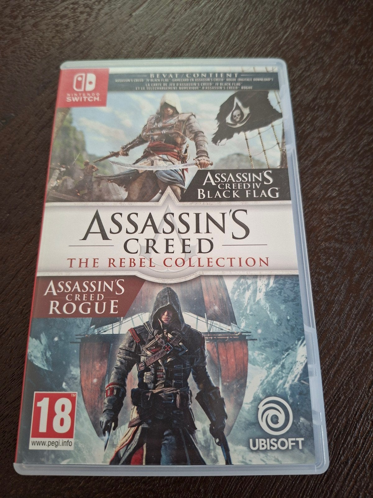 Assassin's Creed: The Rebel Collection - Nintendo Switch, Met games, Ophalen of Verzenden, Zo goed als nieuw, Zonder controller
