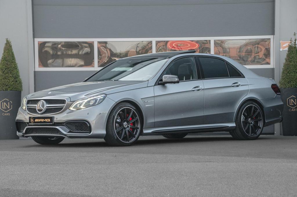 Mercedes E-klasse AMG 63 S 4MATIC | Carbon | DAB | Pano, Automaat, 5461 cc, Gebruikt, Met garantie (alle)