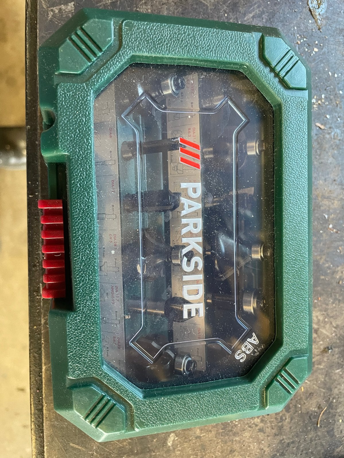 Parkside Frezenset - Diverse Frezen voor Bovenfrees, Doe-het-zelf en Verbouw, Gereedschap | Freesmachines, Ophalen, Nieuw, Bovenfrees