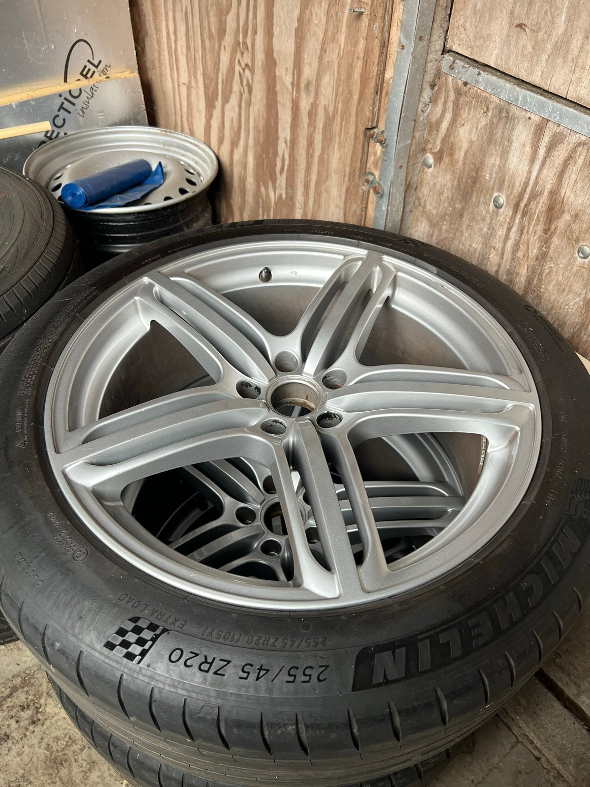 20 inch 5x112 velgen, Auto-onderdelen, Banden en Velgen, Ophalen, Gebruikt, 255 mm, Banden en Velgen