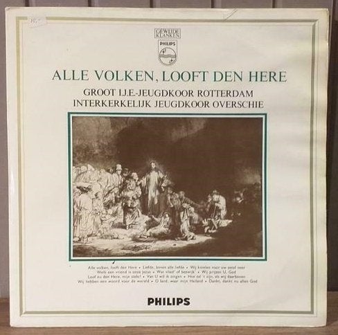 #93 LP Alle volken, looft Den Heere, Cd's en Dvd's, Ophalen of Verzenden, Zo goed als nieuw, 12 inch, LP