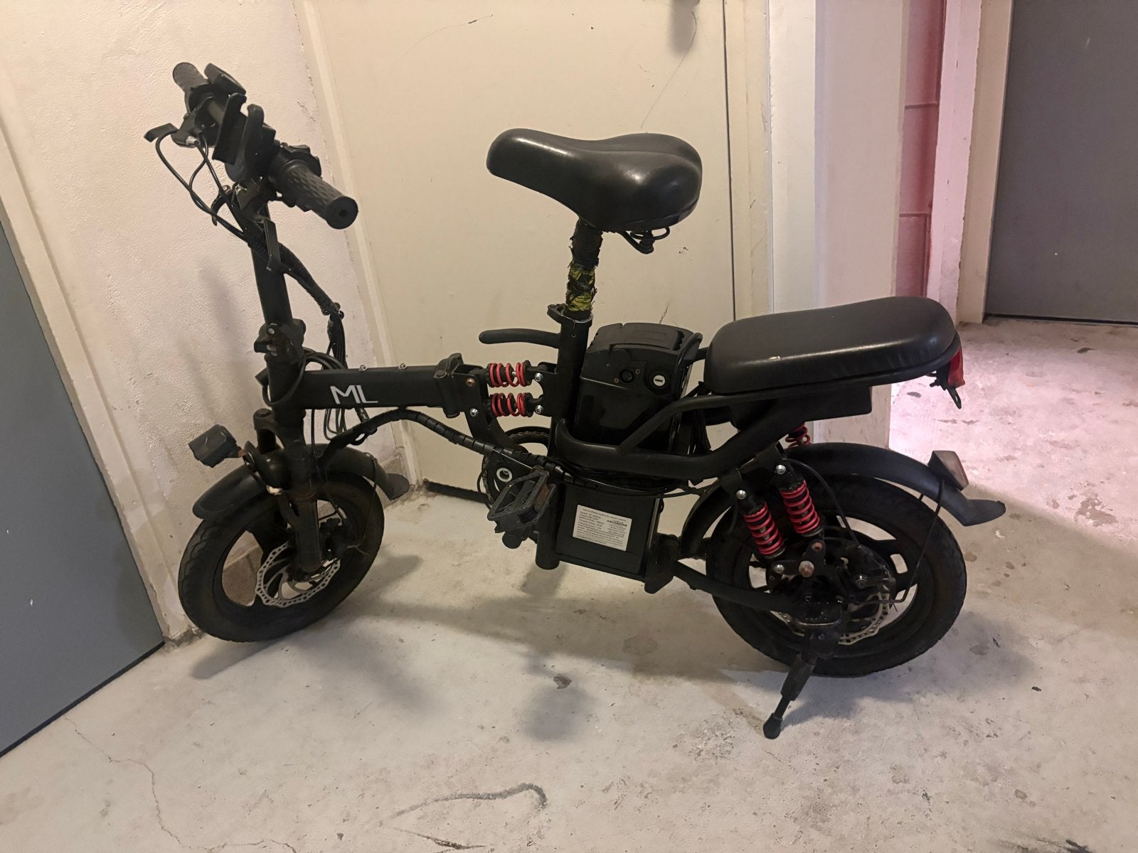 Opvouwbare elektrische fiets, Gebruikt, Minder dan 47 cm, 30 tot 50 km per accu, Ophalen