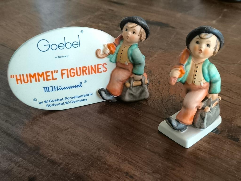 2x porselein Goebel Hummel, Ophalen of Verzenden