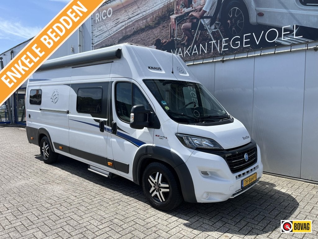 Knaus Boxstar Freeway 630 Lengtebedden / vol opties, Buscamper of Camperbus, Ringverwarming, Tot en met 2, 6 tot 7 meter