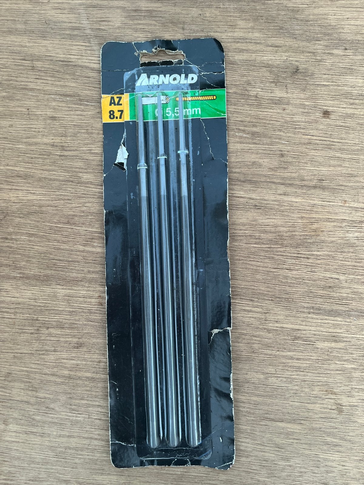 3 stuks 5,5mm rondvijl voor o. a. Kettingzaag, Doe-het-zelf en Verbouw, Gereedschap | Handgereedschap, Ophalen of Verzenden, Zo goed als nieuw