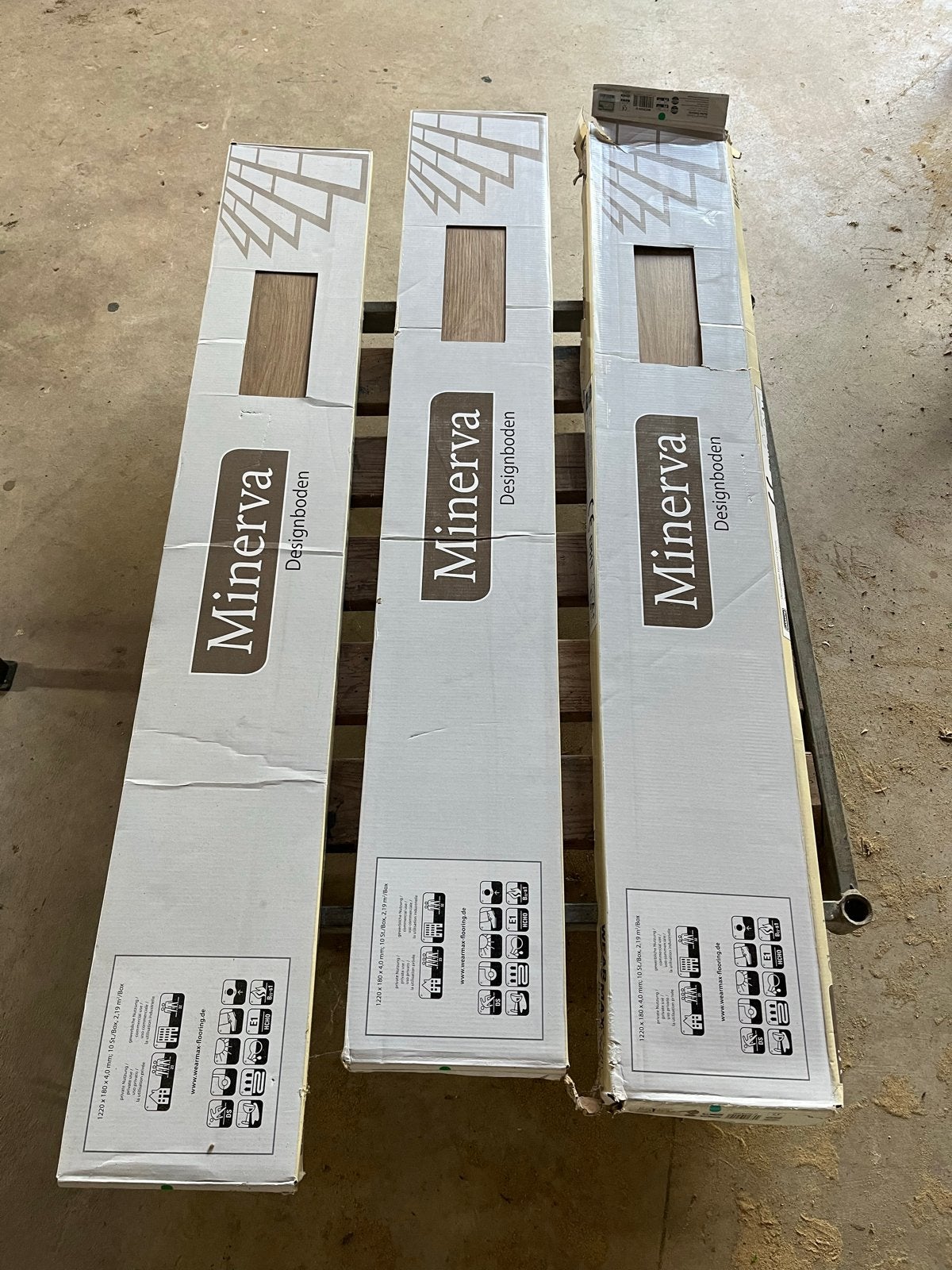 Minerva Designvloer Laminaat - Nieuw in verpakking, Ophalen, 50 tot 150 cm, Nieuw, 5 tot 10 m²