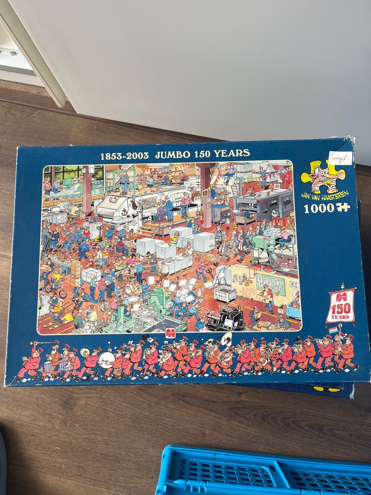 Jan van Haasteren Jumbo 150 Jaar Puzzel (1000 stukjes), Ophalen of Verzenden, 500 t/m 1500 stukjes, Gebruikt, Legpuzzel