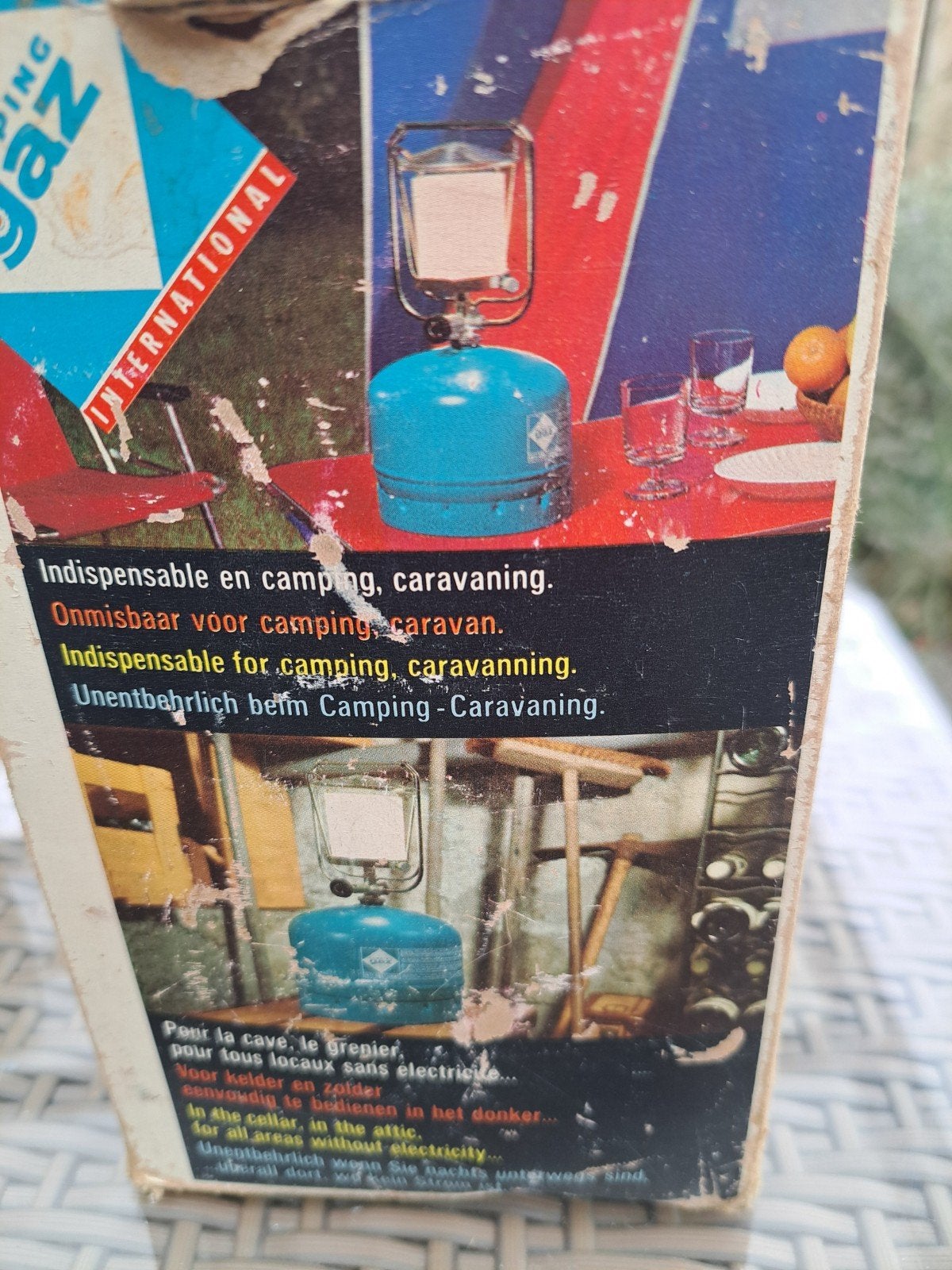 Vintage Campingaz Lumogaz R Campinglamp, Ophalen, Gebruikt
