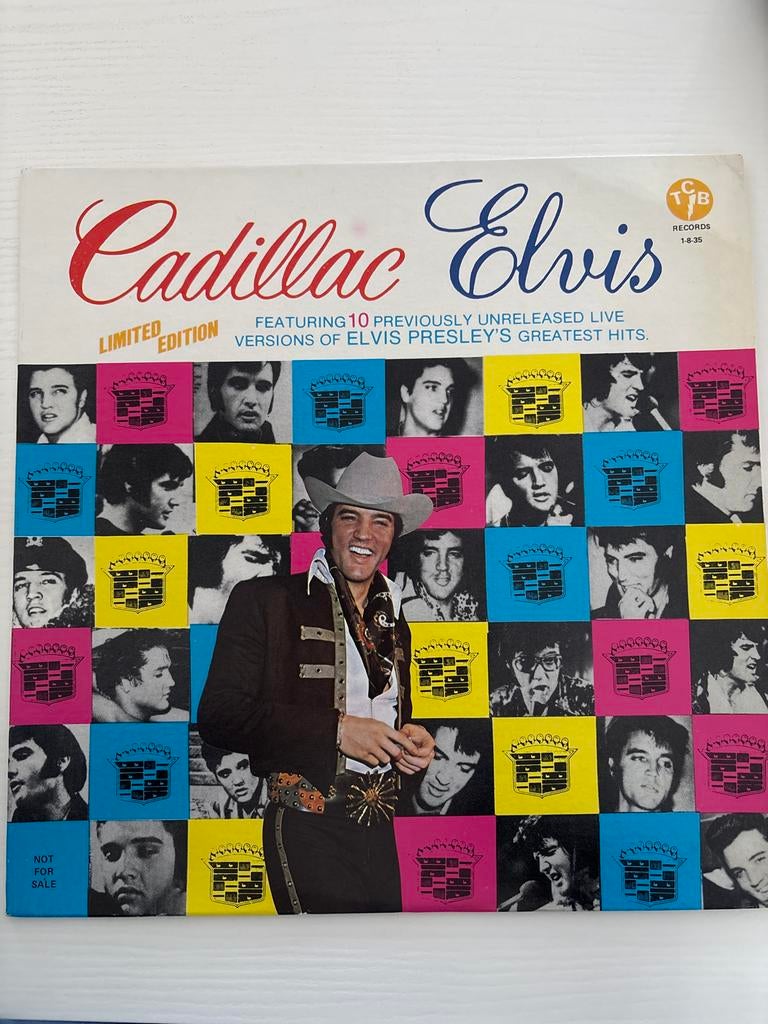 Elvis Presley - Cadillac Elvis LP (Roze Bootleg), Verzamelen, Ophalen of Verzenden, Zo goed als nieuw, Cd of Plaat