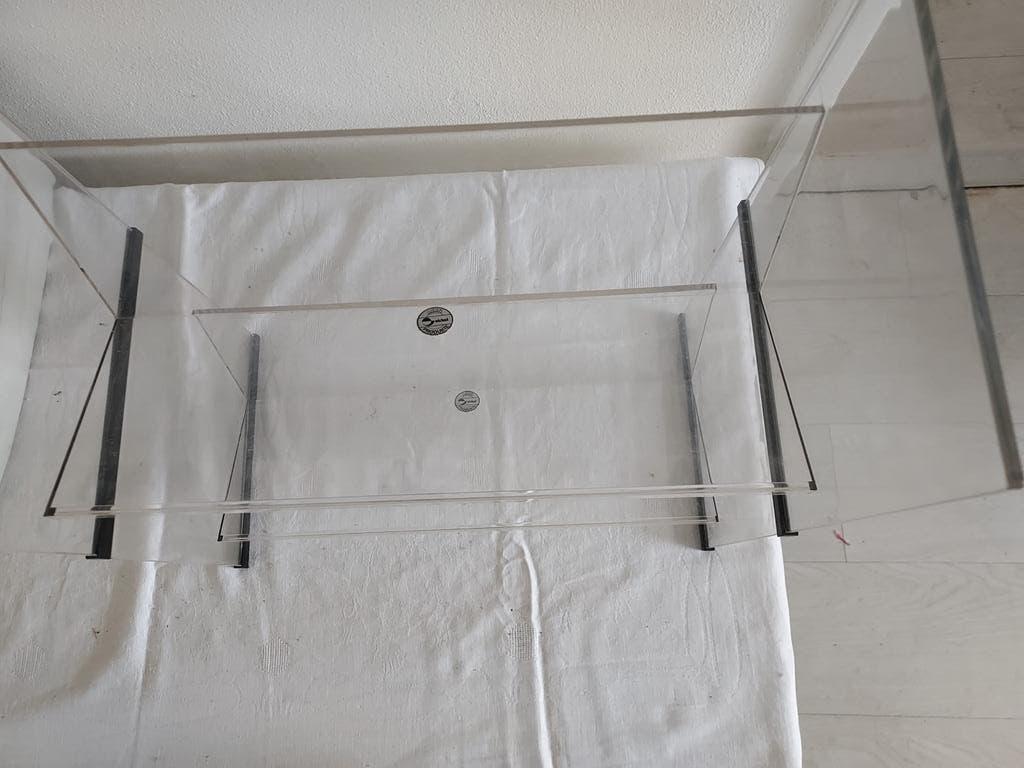 Transparant Acryl Display Rekje - 2 Laags, Ophalen, Gebruikt