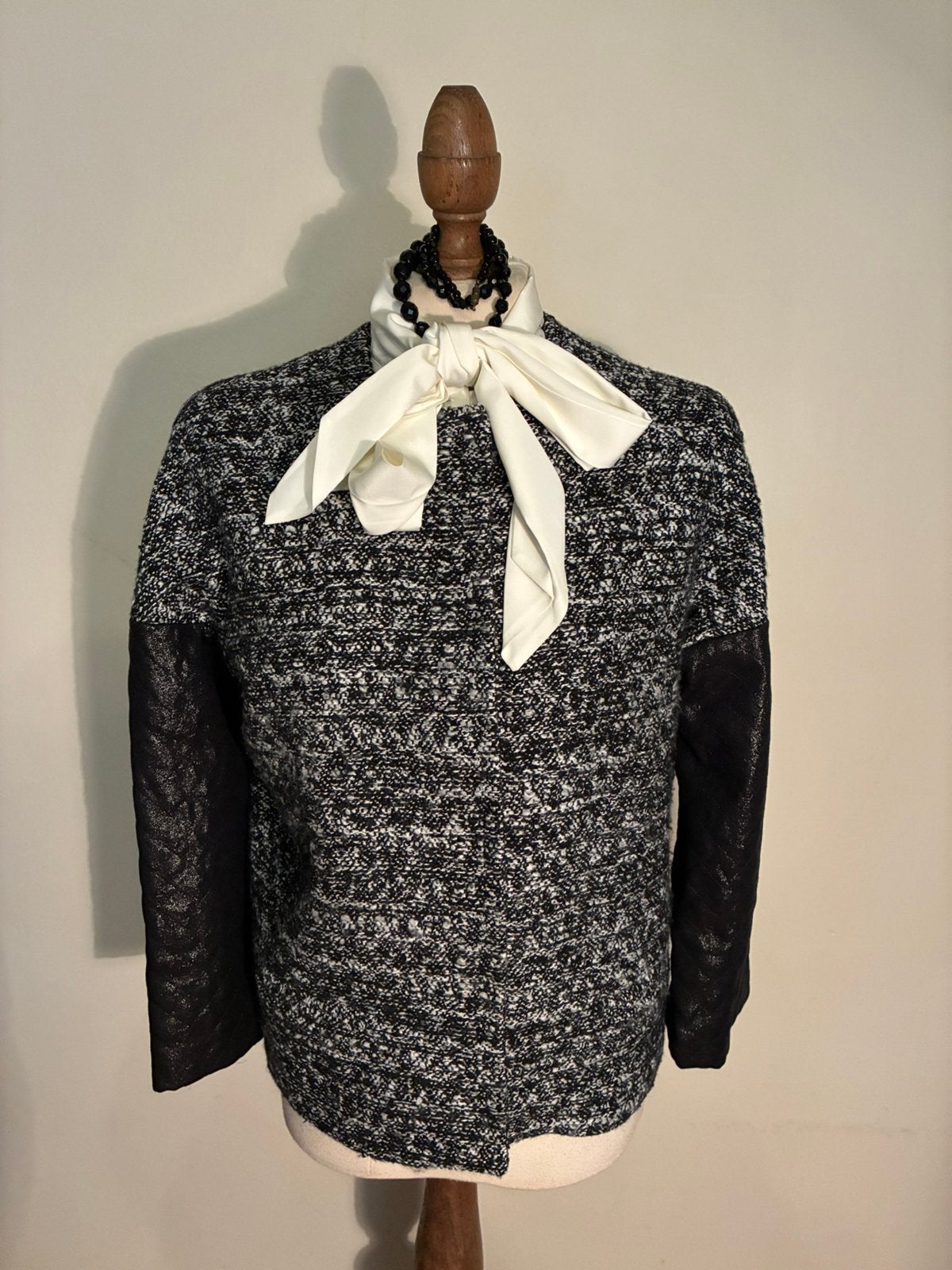 ICEBERG VINTAGE DESIGN JASJE, Verzenden, Zwart, Zo goed als nieuw, Jasje