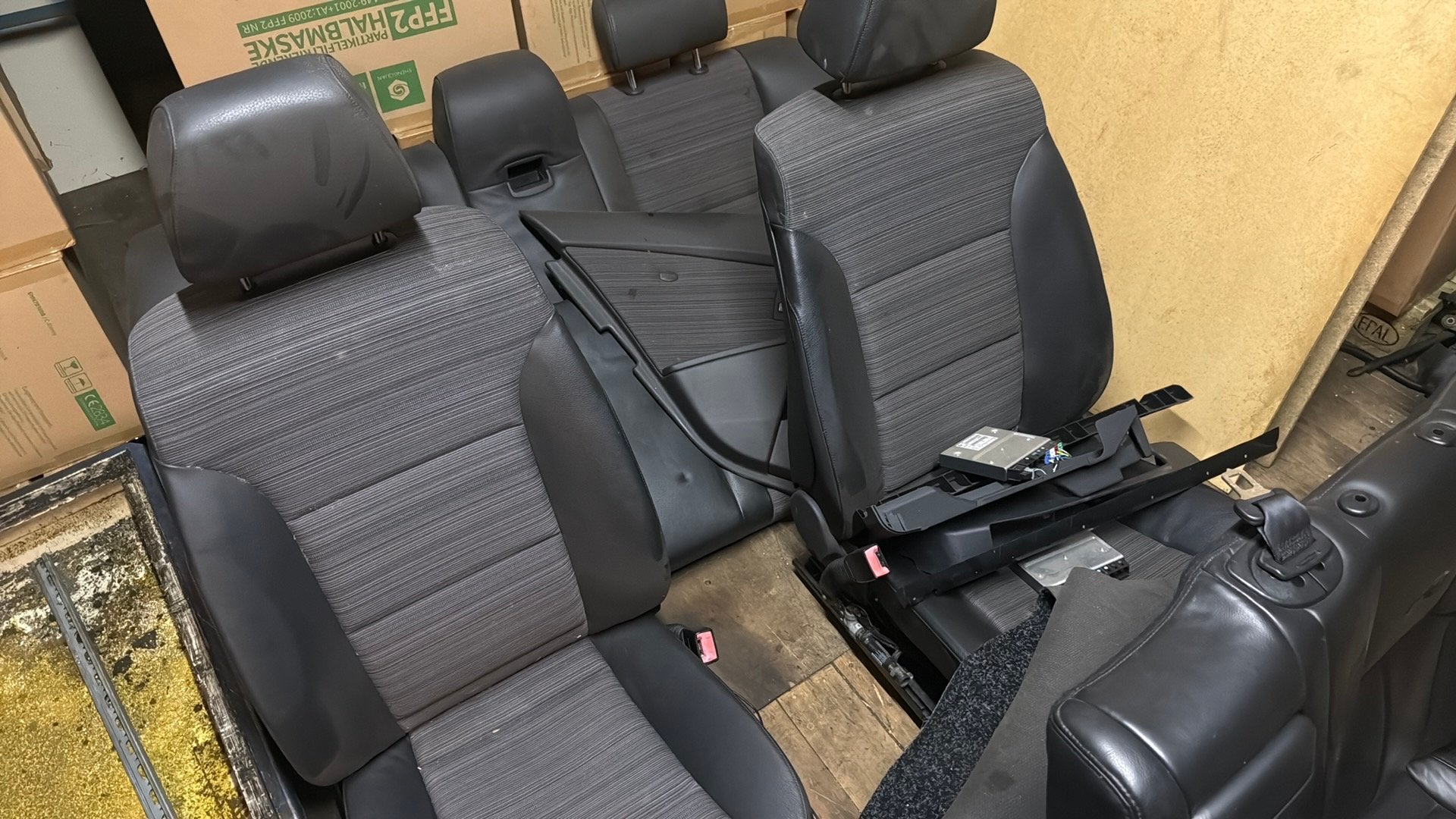 Bmw e60 half leer interieur, Auto-onderdelen, Interieur en Bekleding, Ophalen, BMW