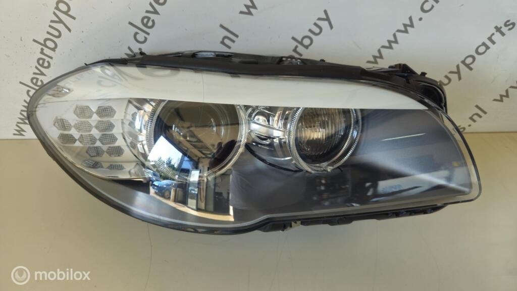 Koplamp xenon originel BMW 5-serie F10 ('10-'13) 7203252-17, Gebruikt, Ophalen of Verzenden, BMW, BMW