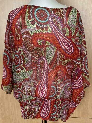 Tuniek/blouse maat XL, Ophalen of Verzenden, Zo goed als nieuw, Maat 46/48 (XL) of groter, Rood