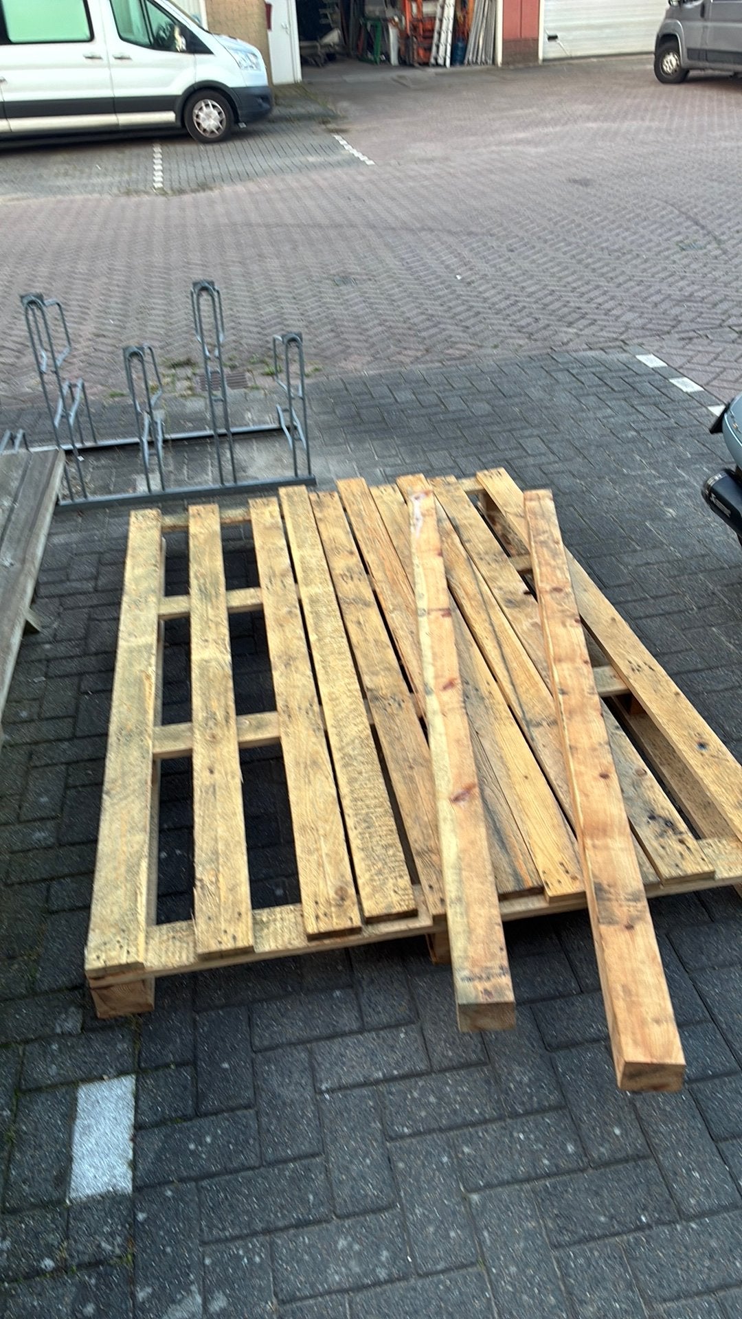 Gratis, Ophalen of Verzenden, Zo goed als nieuw, Minder dan 180 cm, Palen