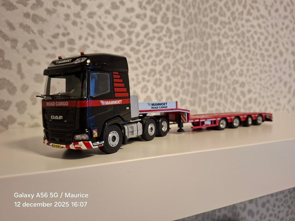 Cavallino Daf XG Mammoet Road Cargo = geen tekno of wsi, Ophalen of Verzenden, Zo goed als nieuw, Bus of Vrachtwagen, Overige merken