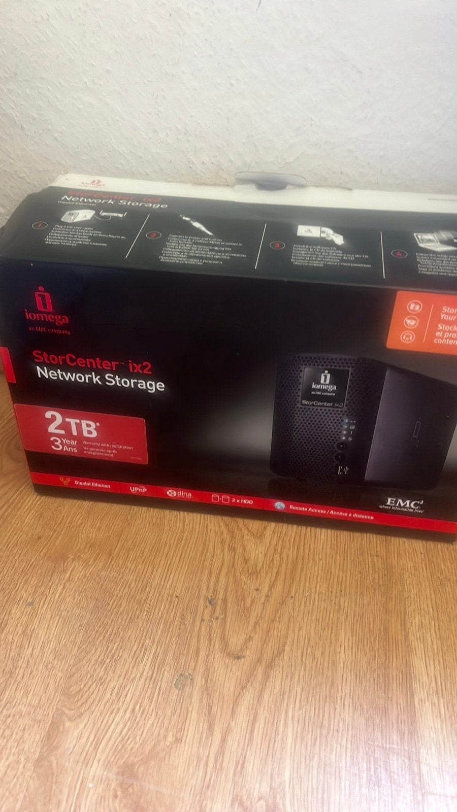 Iomega StorCenter ix2 Network Storage 2TB NAS, Computers en Software, Server, HDD, Nieuw, Ophalen of Verzenden