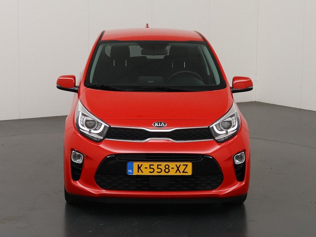 Kia Picanto 1.0 DPi DynamicPlusLine | Keyless | Navigatie |, Auto's, Kia, Voorwielaandrijving, Stof, Gebruikt, 4 stoelen