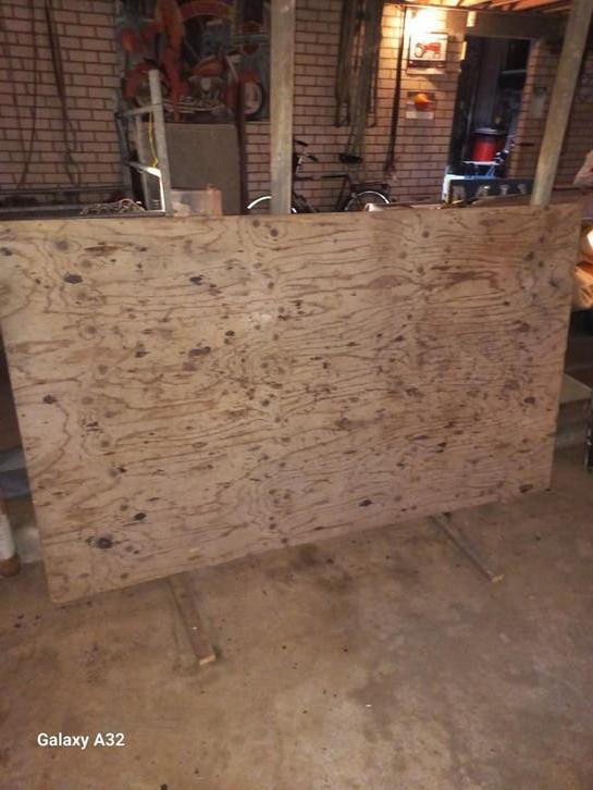 Underlayment plaat ., Doe-het-zelf en Verbouw, Platen en Panelen, Ophalen, Gebruikt, Multiplex