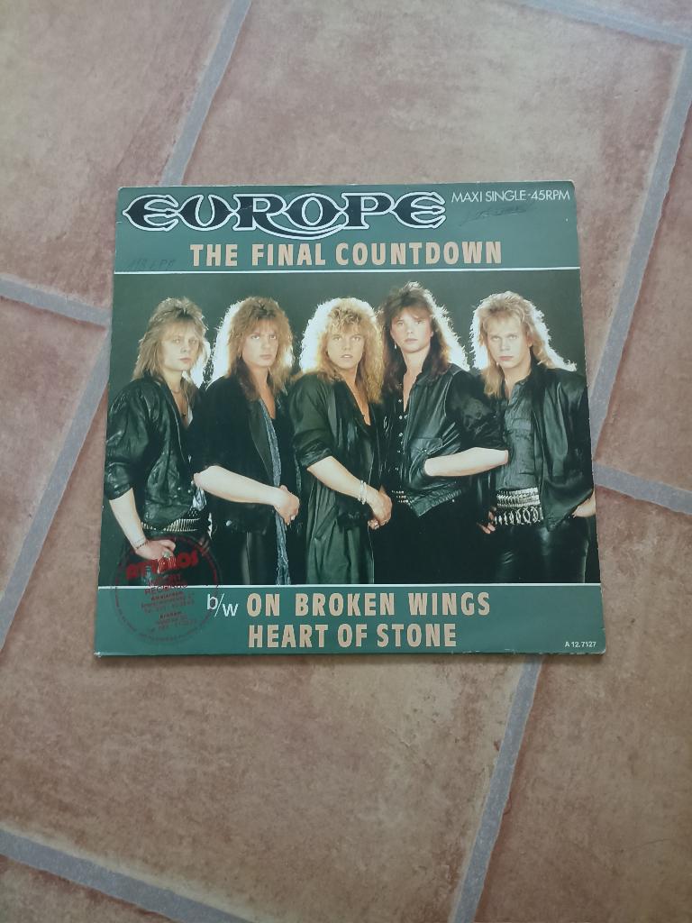 12'' Europe - The final countdown, Ophalen of Verzenden, Gebruikt, 12 inch, Poprock
