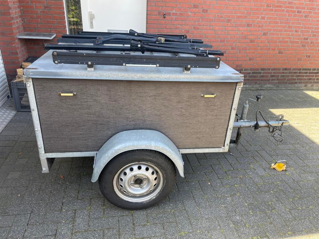 Aanhanger bagagewagen, Auto diversen, Aanhangers en Bagagewagens, Ophalen of Verzenden, Gebruikt