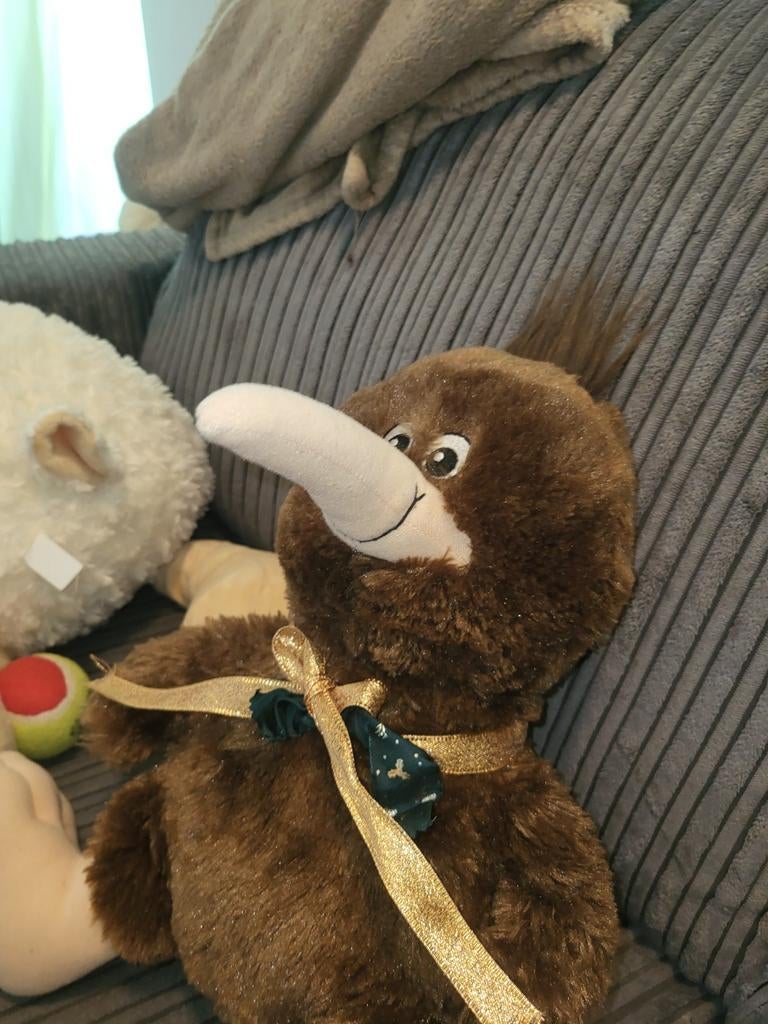 Unieke kiwi knuffel, Ophalen, Gebruikt, Stoffen beer, Overige merken