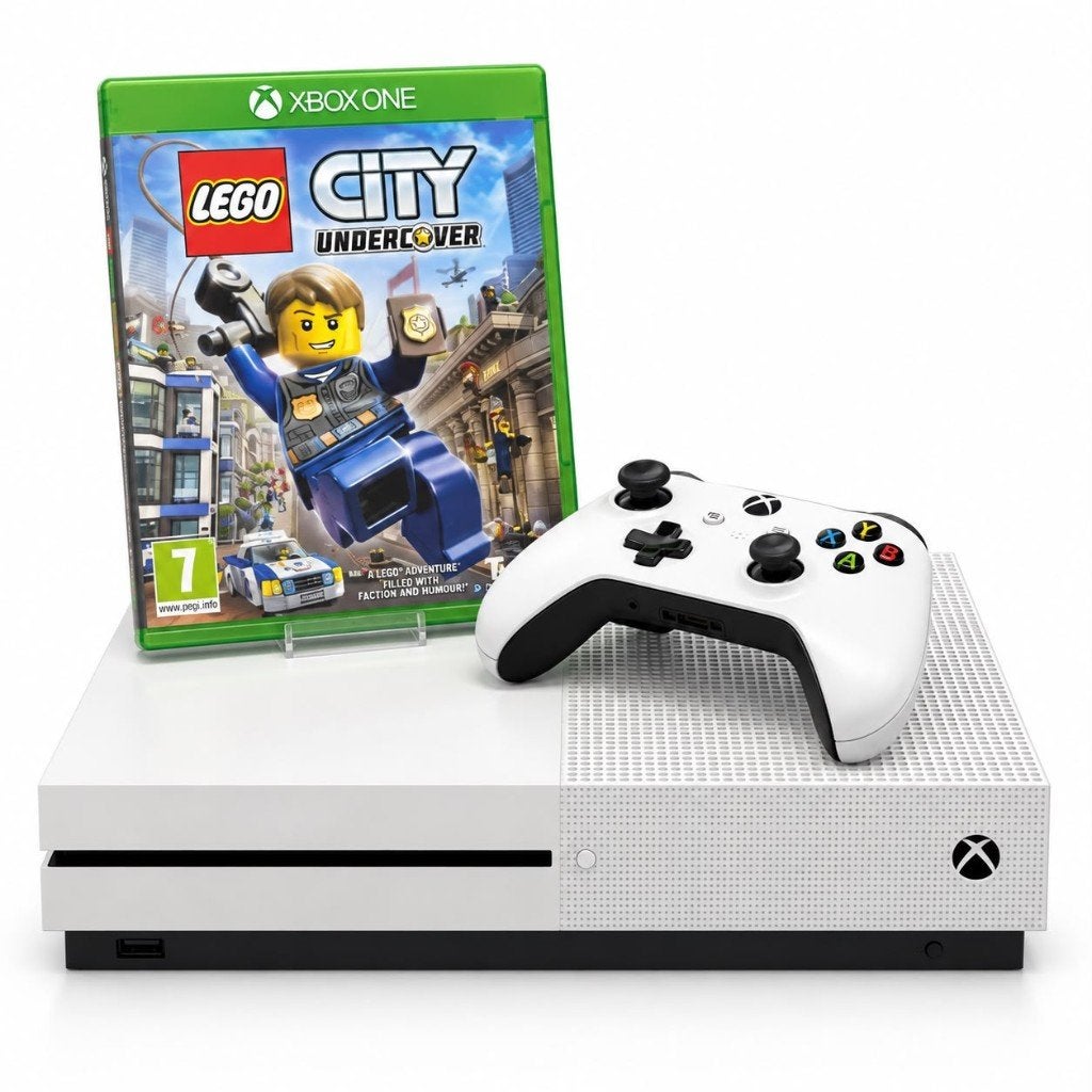 Xbox One S + 1 Controller + LEGO CITY Undercover, Spelcomputers en Games, Avontuur en Actie, ., 1 speler, Ophalen of Verzenden