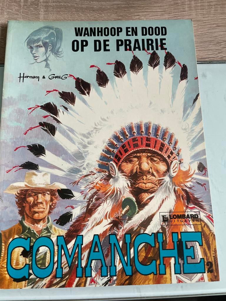 Comanche: Wanhoop en Dood op de Prairie (Hermann & Greg), Boeken, Stripboeken, Eén stripboek, Ophalen, Gelezen