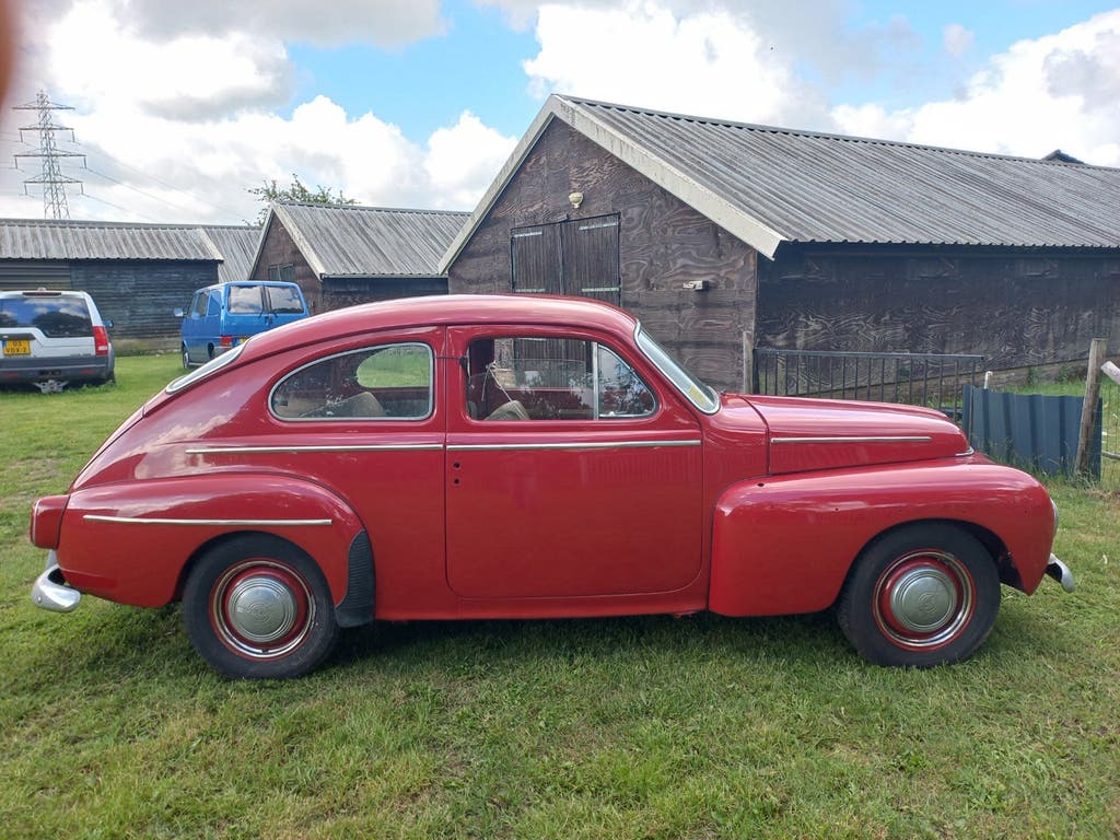 Mooie VOLVO PV 544 SPORT rood 1961 Oldtimer., foto 2