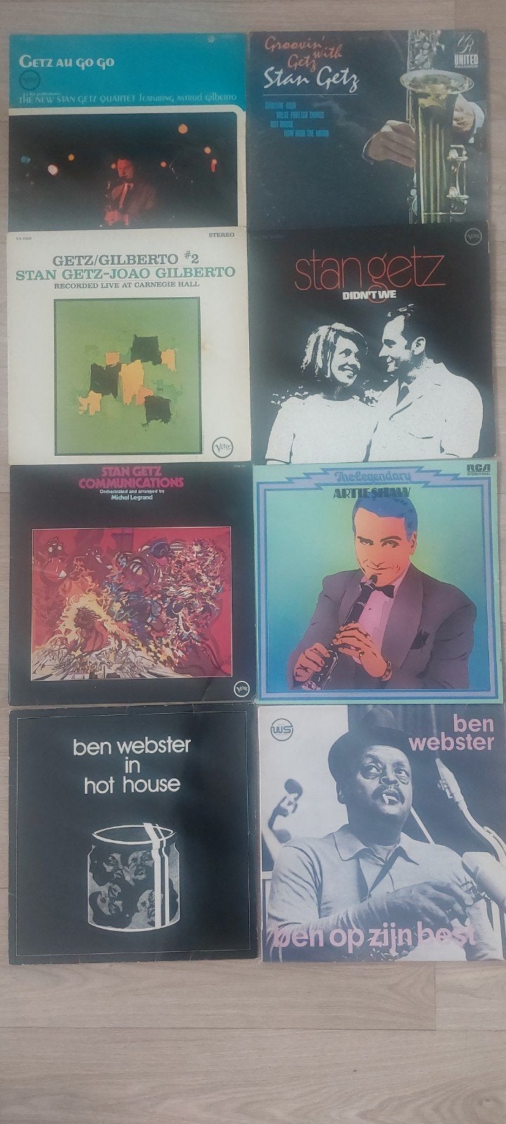 JAZZY STAN GETZ - ART TATUM ETC, Ophalen, Gebruikt, Overige formaten, Jazz