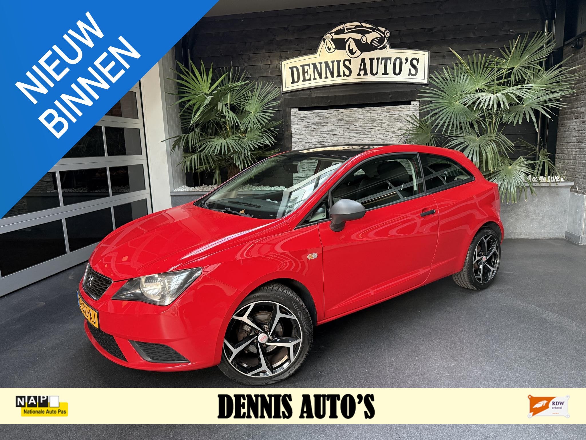 SEAT Ibiza 1.2 Reference, Auto's, Voorwielaandrijving, Euro 5, Stof, Gebruikt