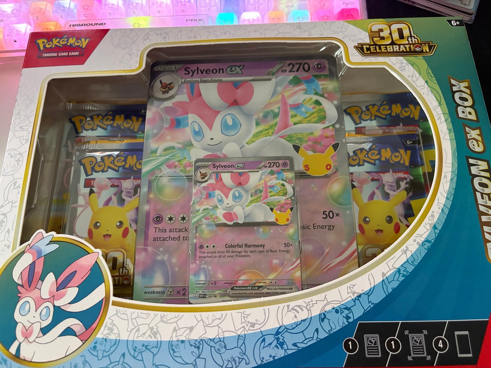 Pokémon 30th Celebrations Sylveon EX Box, Ophalen, Nieuw, Overige typen