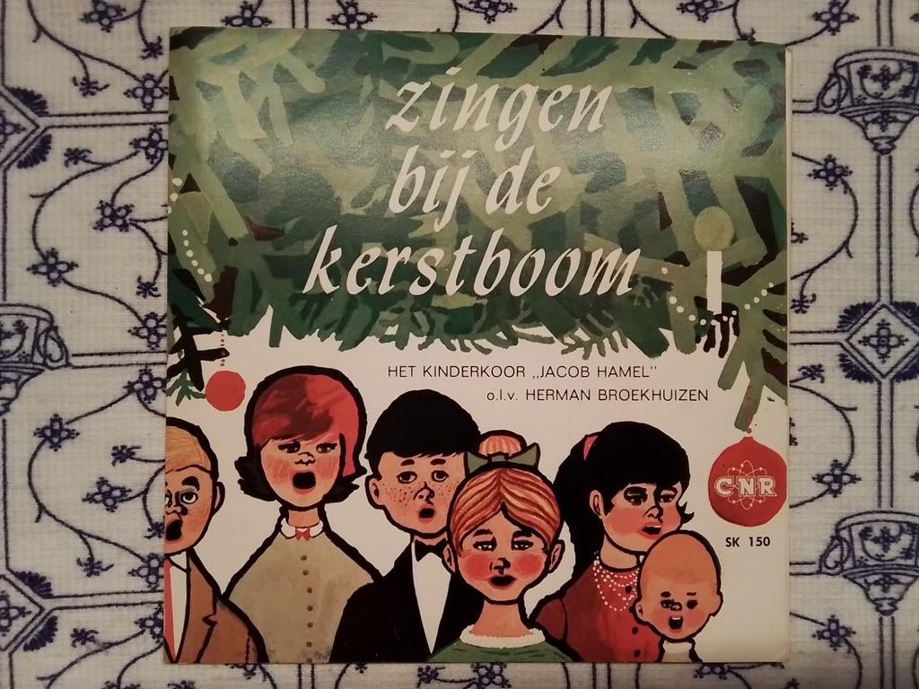 Kinderkoor Jacob hamel        Zingen bij de kerstboom (rood), Ophalen of Verzenden, Zo goed als nieuw, Nederlandstalig, Single
