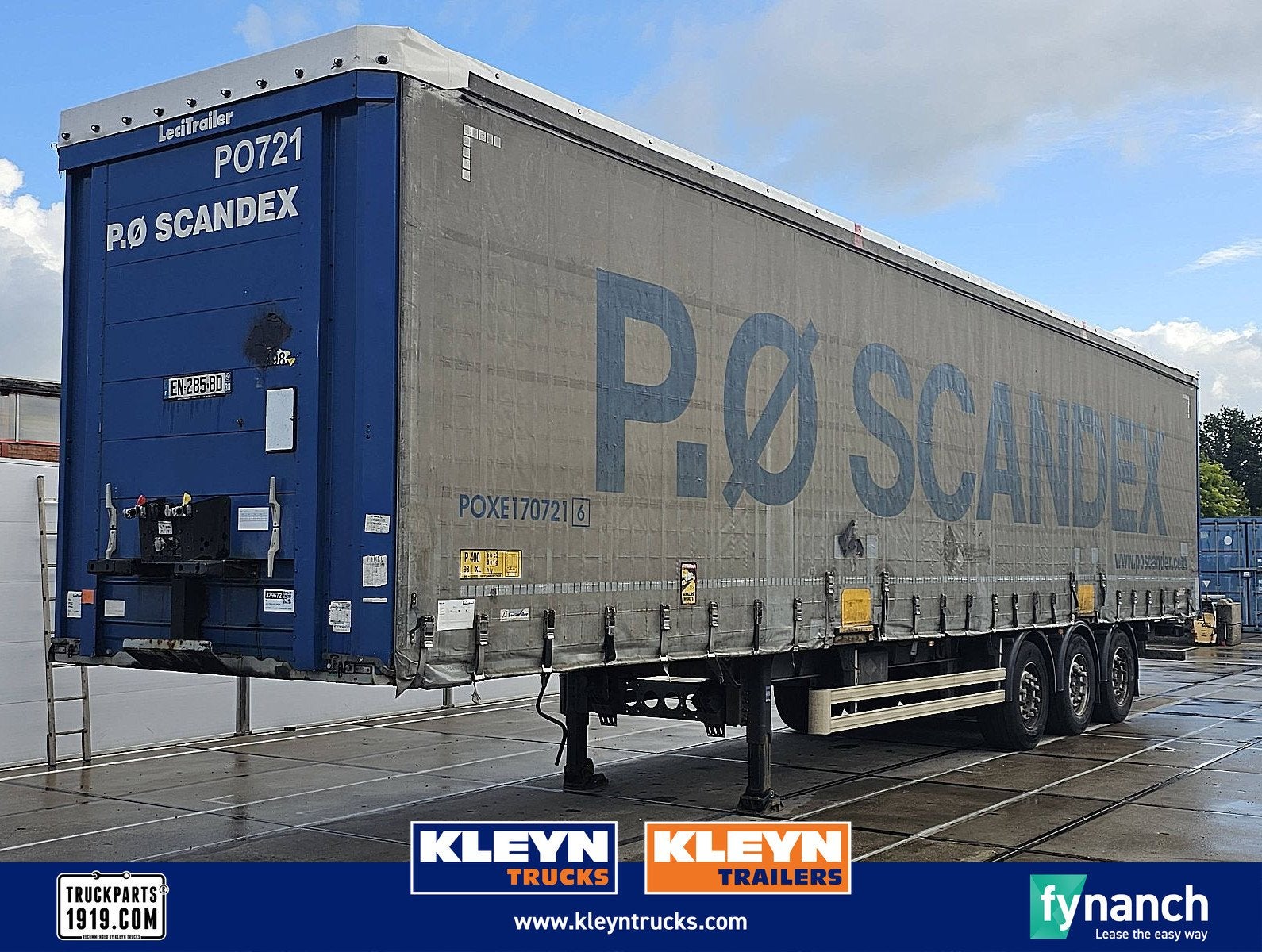 LECI TRAILER SREM coil, Overige kleuren, Bedrijf, Aanhangers en Opleggers, Te koop