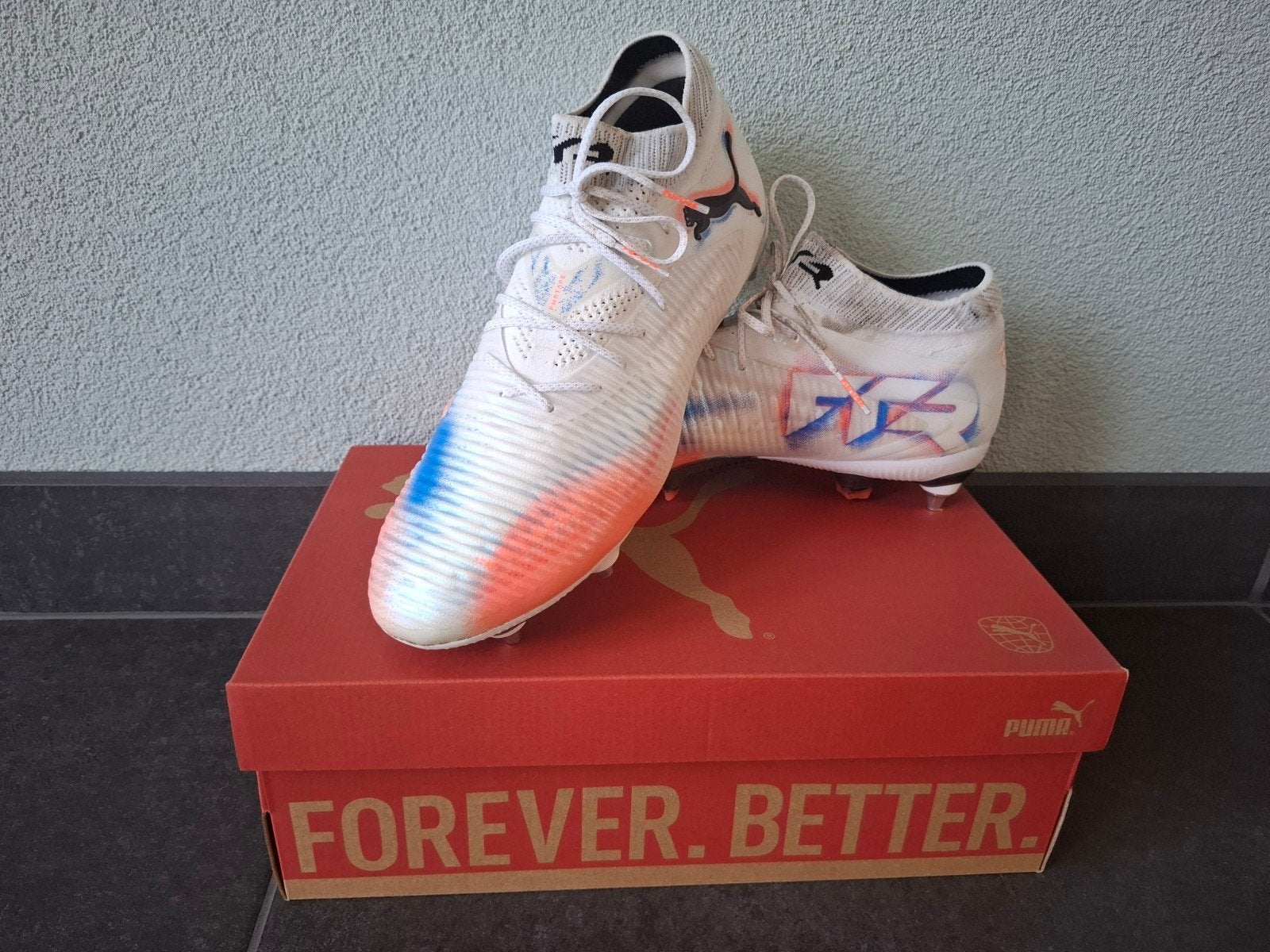 PUMA FUTURE 8 ULTIMATE MxSG

Maat 43, Sport en Fitness, Voetbal, Maat XS of kleiner, Schoenen, Ophalen of Verzenden, Zo goed als nieuw