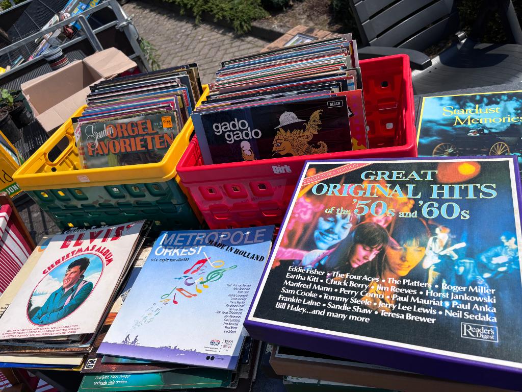 Collectie van 100+ LP’s, Ophalen, Gebruikt, Overige formaten