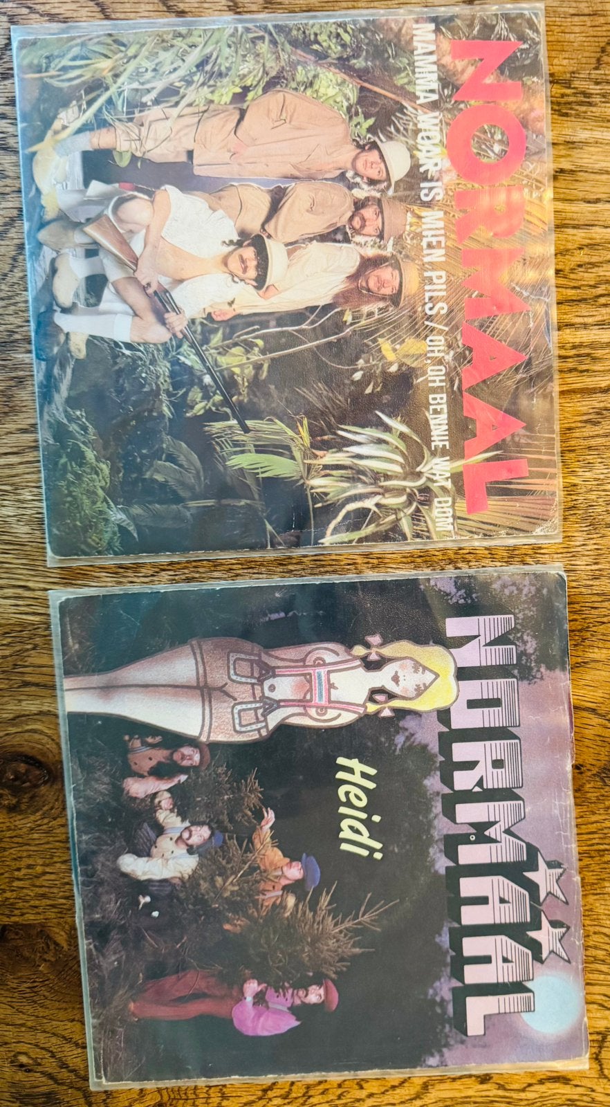 Single 7 inch 2 keer van normaal in top staat, Cd's en Dvd's, Vinyl | Nederlandstalig, Verzenden, Zo goed als nieuw, Overige formaten