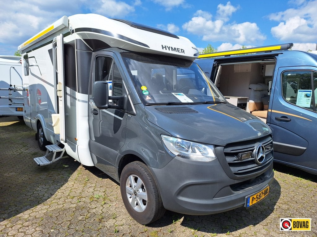 Hymer Tramp S 585 2022 HEFBED + LENGTE BEDDEN, Caravans en Kamperen, Campers, Automaat, Ringverwarming, Bedrijf, Diesel