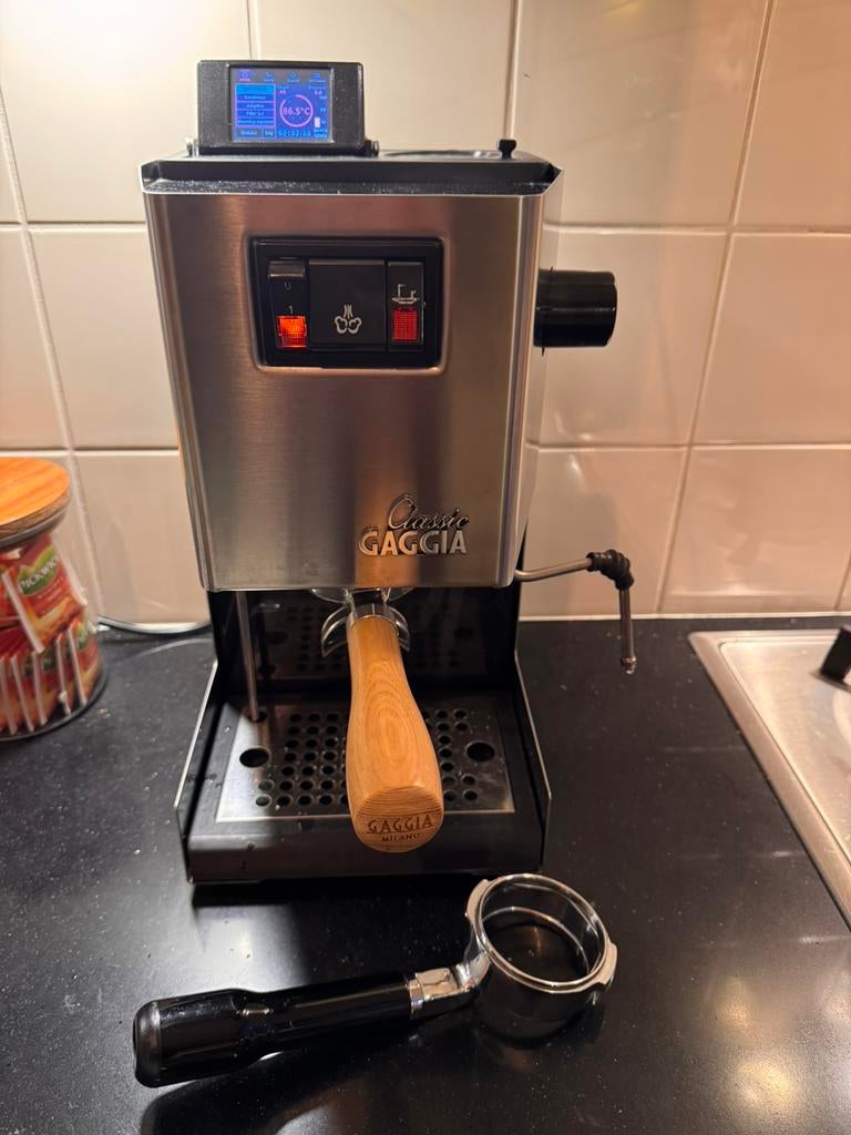 Gaggiuino Gaggia Classic, Ophalen, Zo goed als nieuw, Espresso apparaat