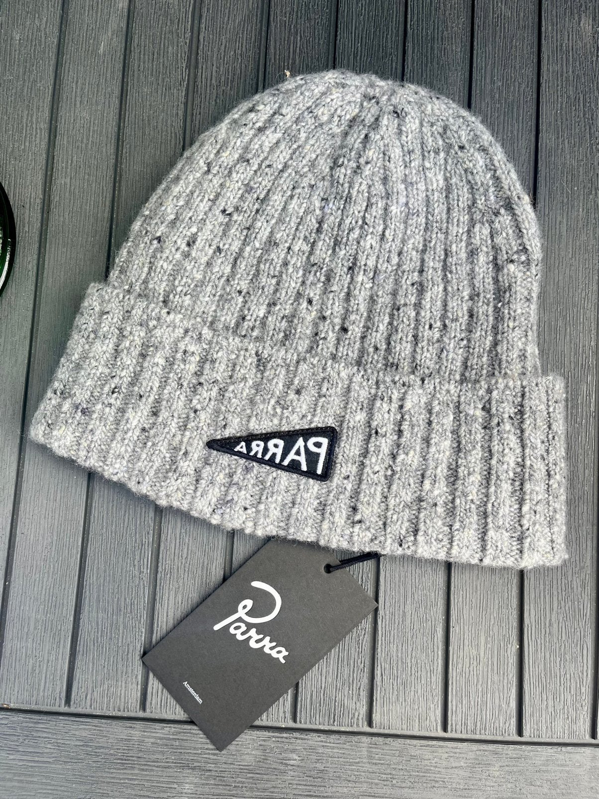 Parra byparra beanie muts hat bonnet reversed flag wool new, Verzenden, Nieuw, Overige maten, Muts
