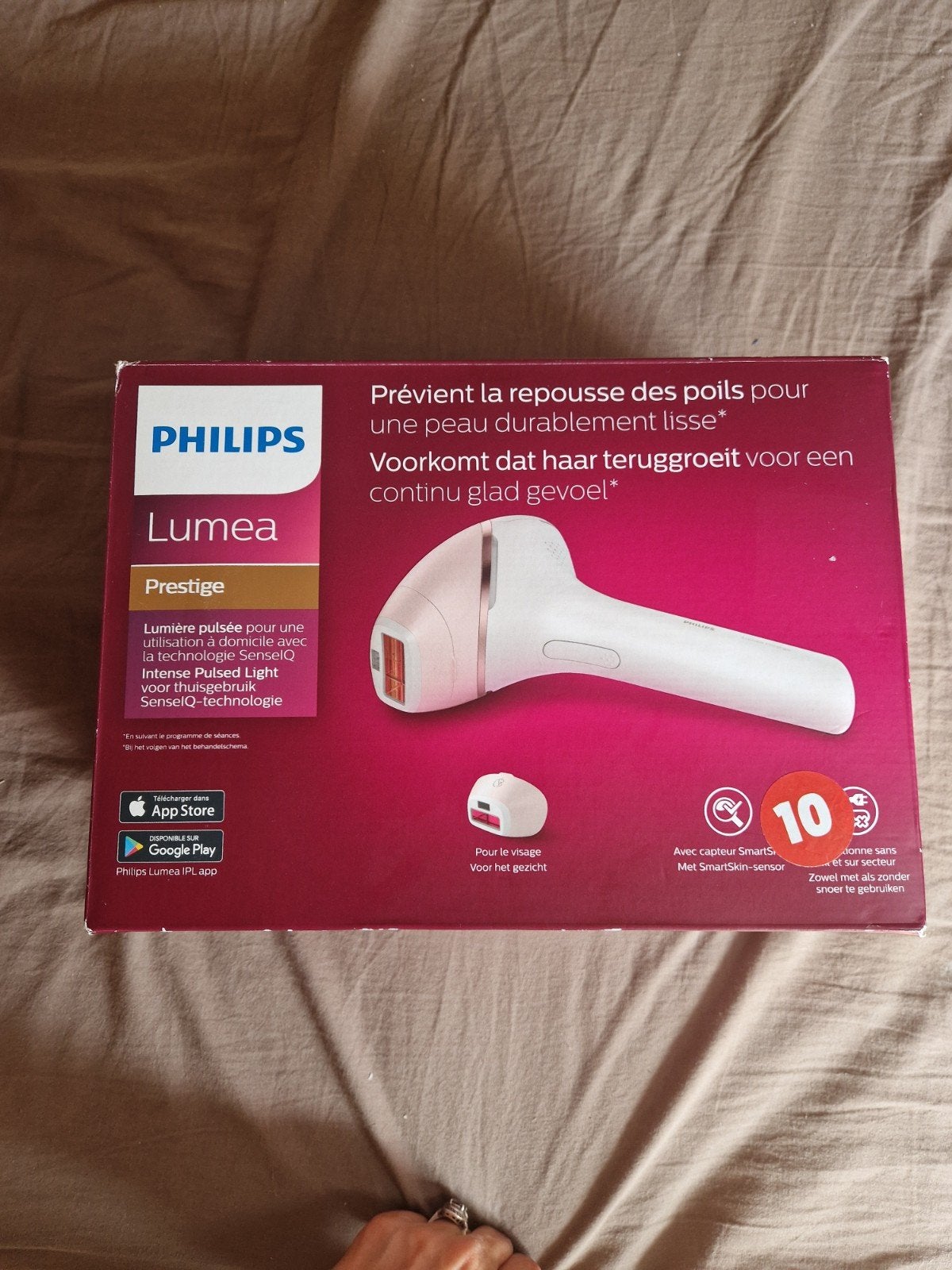 Philips Lumea Prestige BRI950 IPL - Zo goed als nieuw, Witgoed en Apparatuur, Persoonlijke-verzorgingsapparatuur, Ophalen of Verzenden