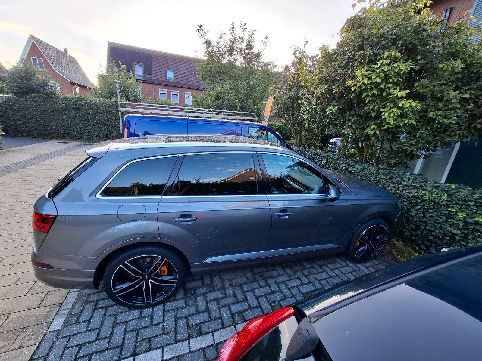 Audi Q7 3.0 TDI 374pk E-tron Quattro Tiptronic 2016 Grijs, Automaat, 258 pk, 2420 kg, Particulier