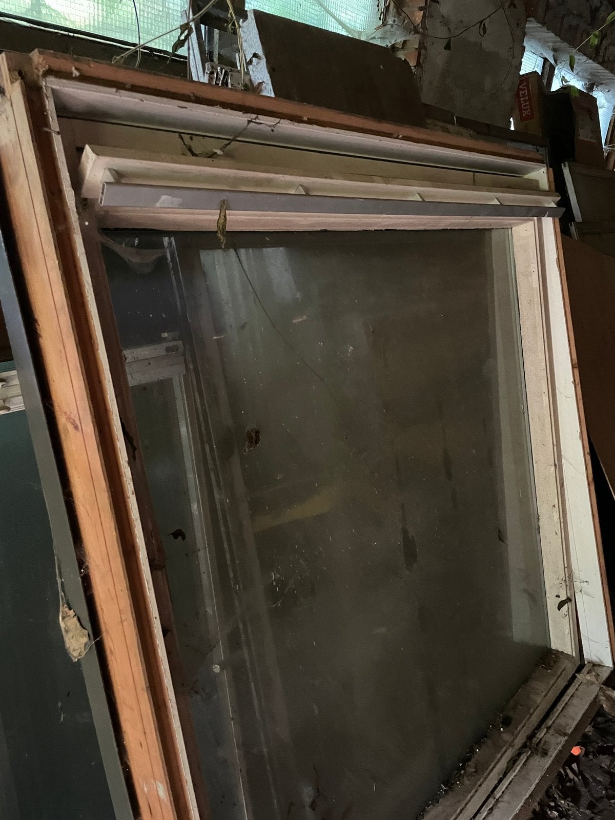 Velux dakraam kiepraam kantelraam 150x150, Ophalen, Gebruikt, 120 tot 160 cm, Dubbelglas