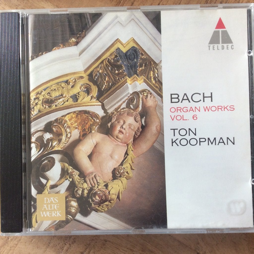 Orgel - Ton Koopman, JS Bach deel 6, Waalse Kerk Amsterdam, Gebruikt, Soloconcert, Ophalen of Verzenden, Barok