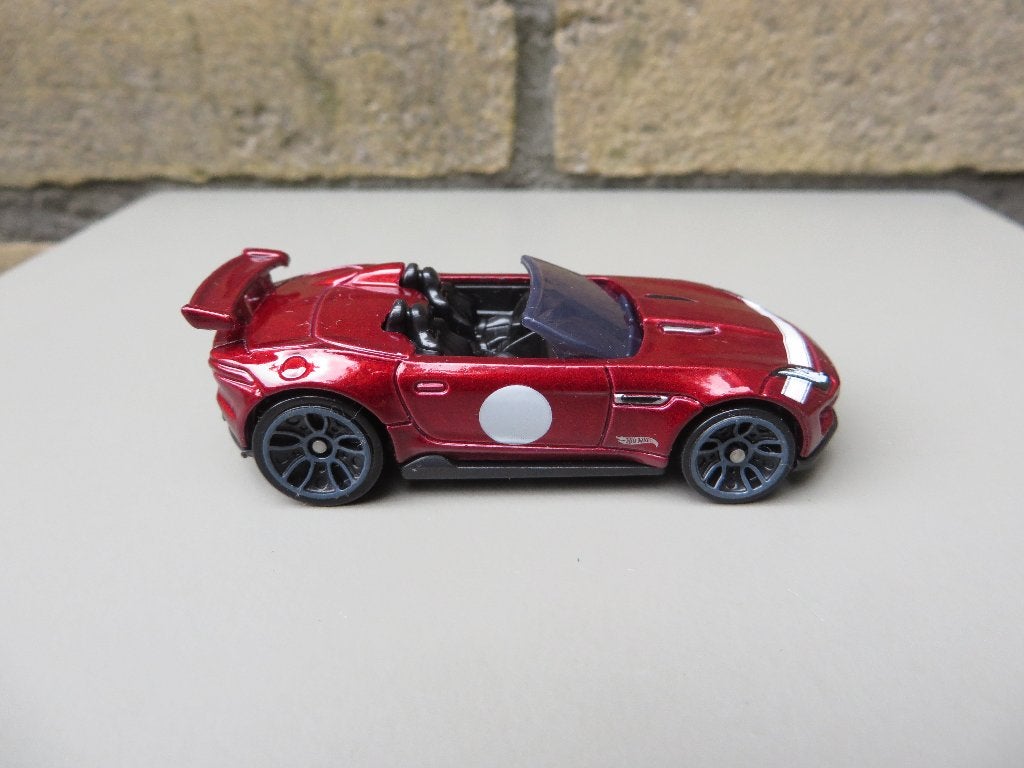 Hotwheels Jaguar F-type, Ophalen of Verzenden, Zo goed als nieuw, Auto