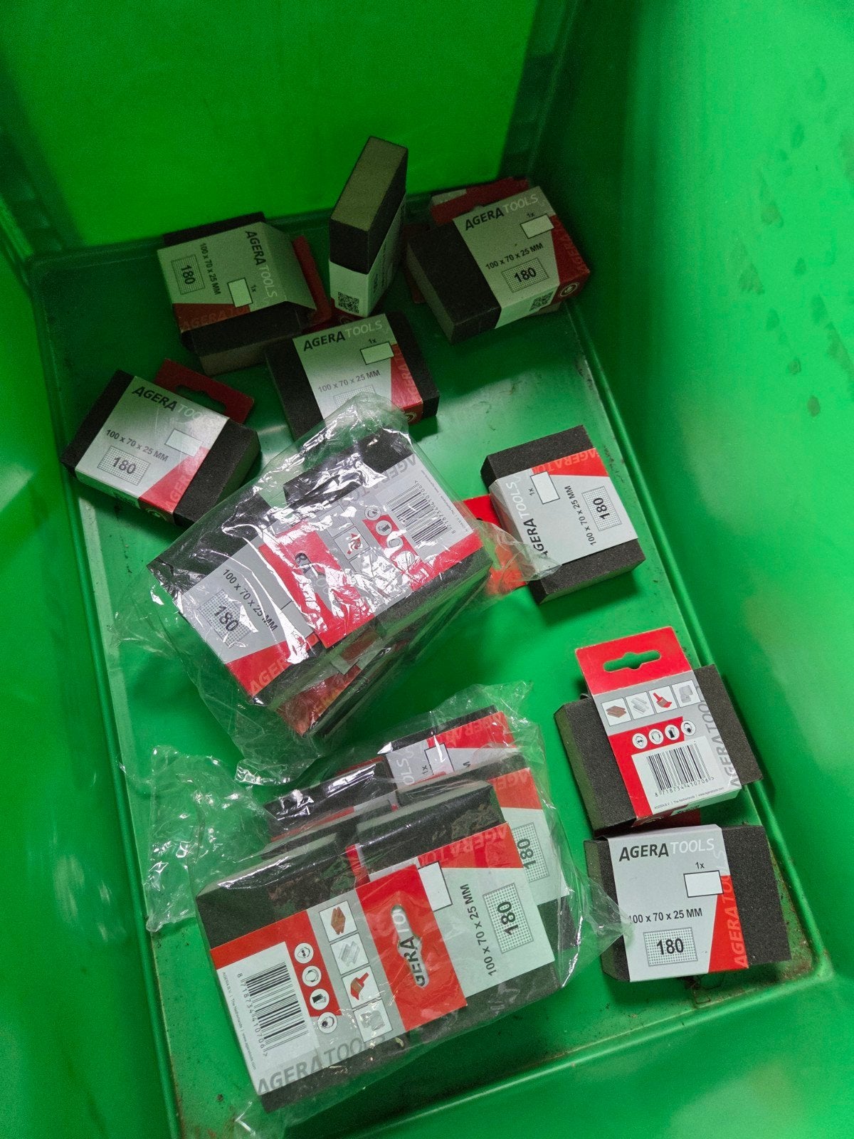 Schuurblokken 100x70x25mm Korrel 180 - 10 stuks, Ophalen of Verzenden