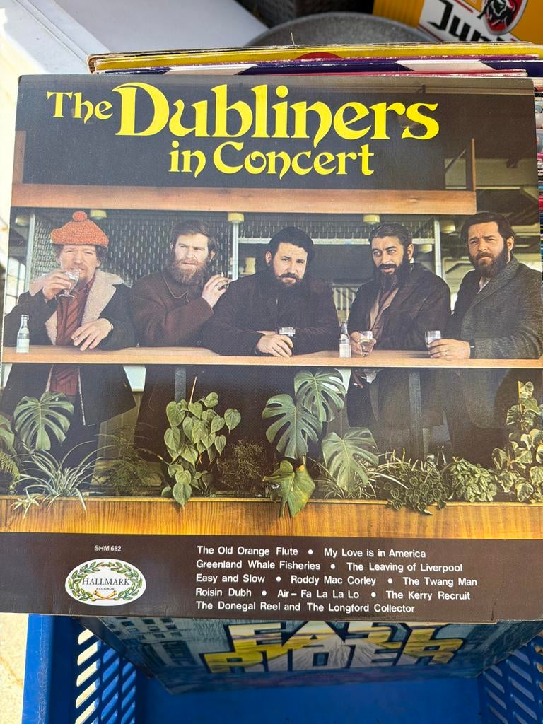 T1.  The Dubliners - In Concert (LP, Hallmark Records), Ophalen of Verzenden, 1970 - 1979, Gebruikt, 12 inch