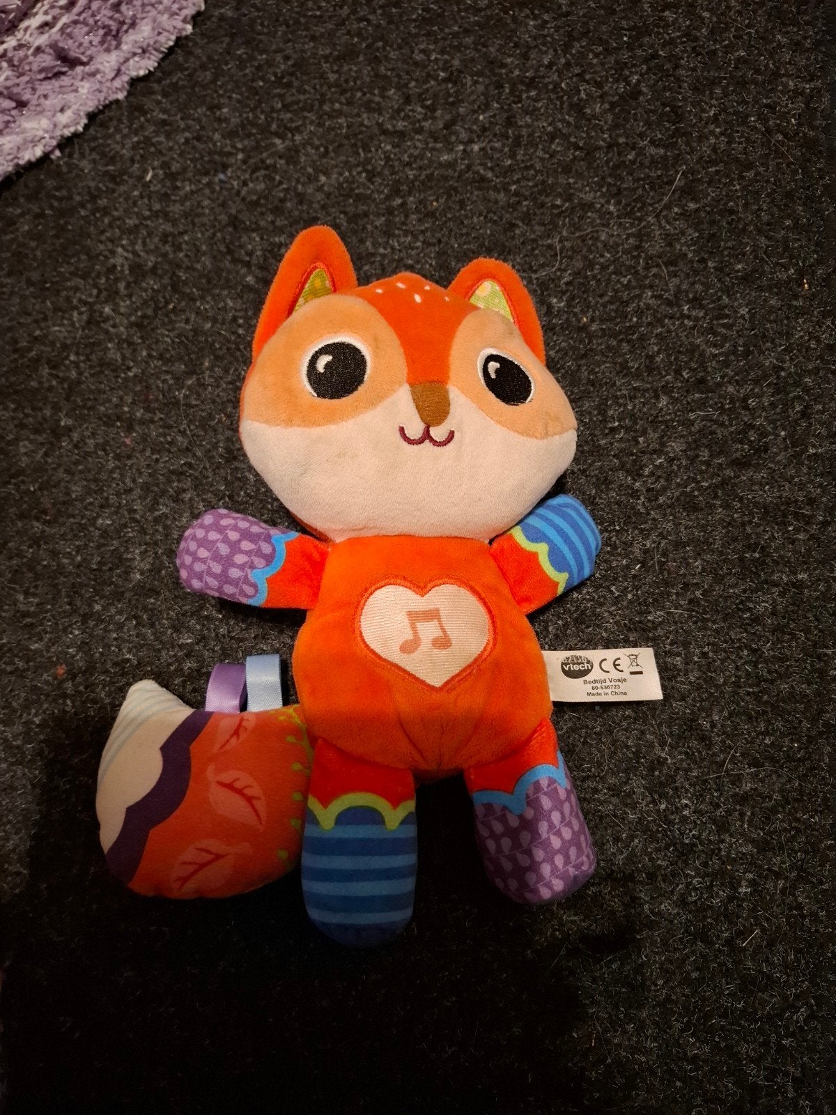 VTech Bedtijd Vosje - Slaapknuffel met Licht en G, Ophalen of Verzenden, Zo goed als nieuw