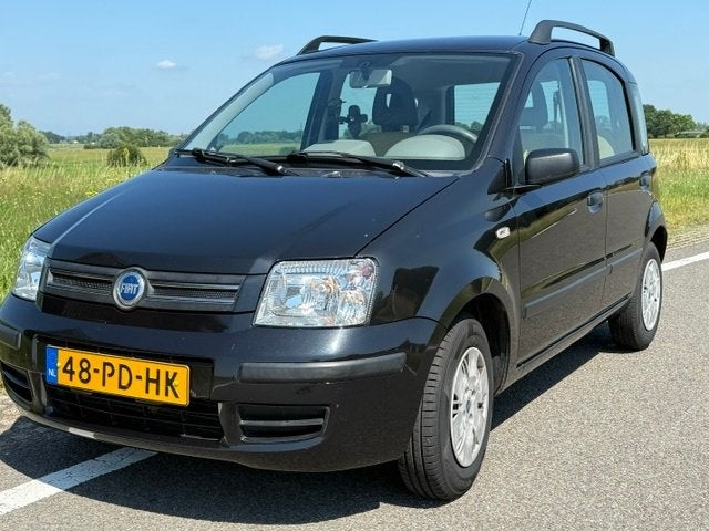 Fiat Panda 1.2 Dynamic 2004 Zwart Nieuwe APK, Auto's, Voorwielaandrijving, Zwart, Origineel Nederlands, Overige kleuren